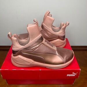 Puma Fierce Copper VR Womens Running Shoes Metallic Rose Gold‎ Athletic Size 5.5